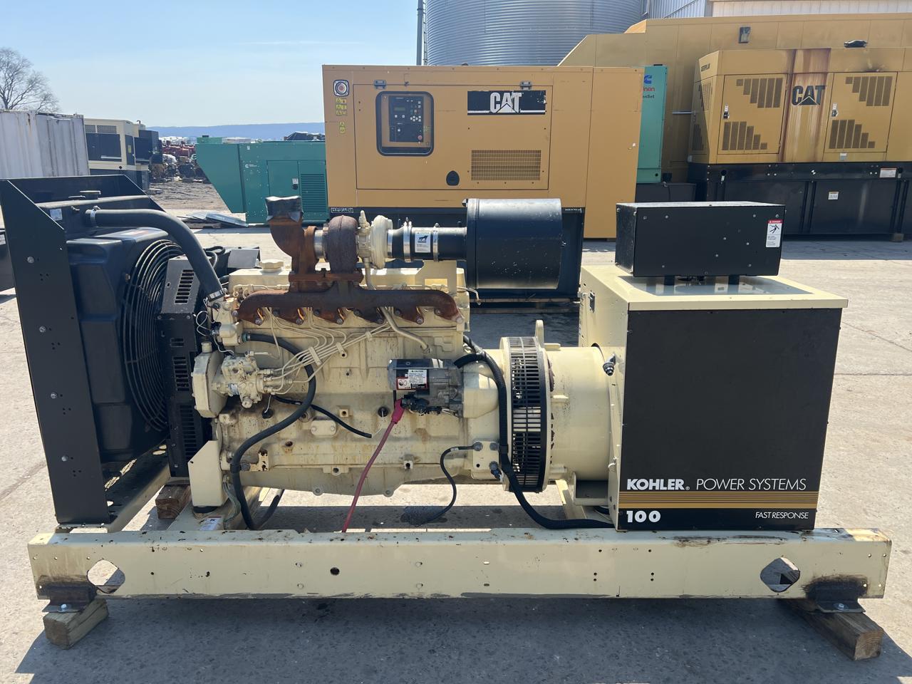 _105 kW Kohler Generator, 6.8 Liter John Deere Engine, Year - 2004, 806 Hours - Image 5