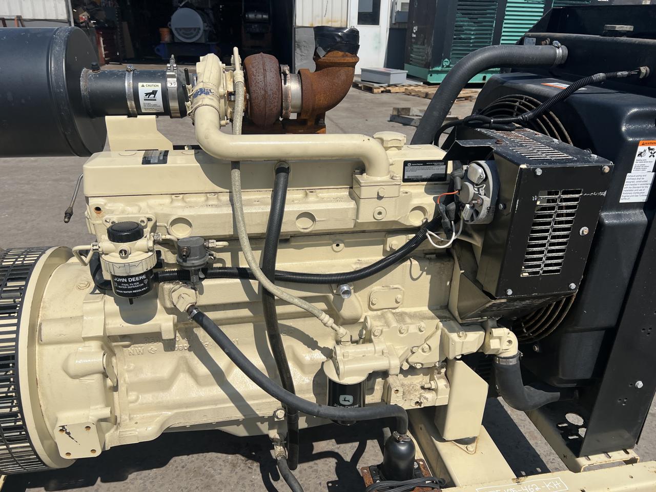 _105 kW Kohler Generator, 6.8 Liter John Deere Engine, Year - 2004, 806 Hours - Image 9