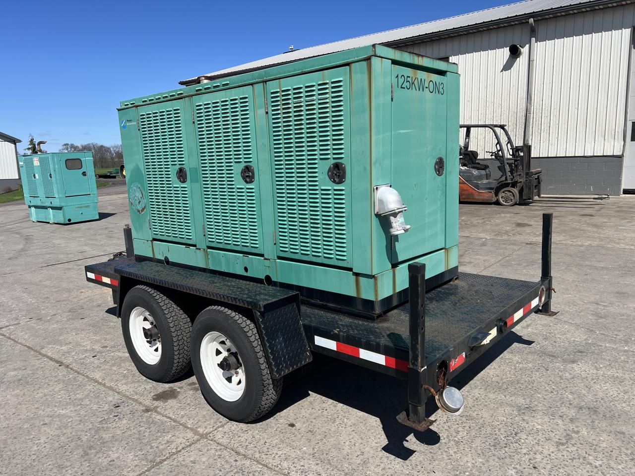 _125 kW Cummins/Onan CBTA 5.9 Cummins Engine, Trailer Mounted, Year - 2005, 1092 Hours - Image 3