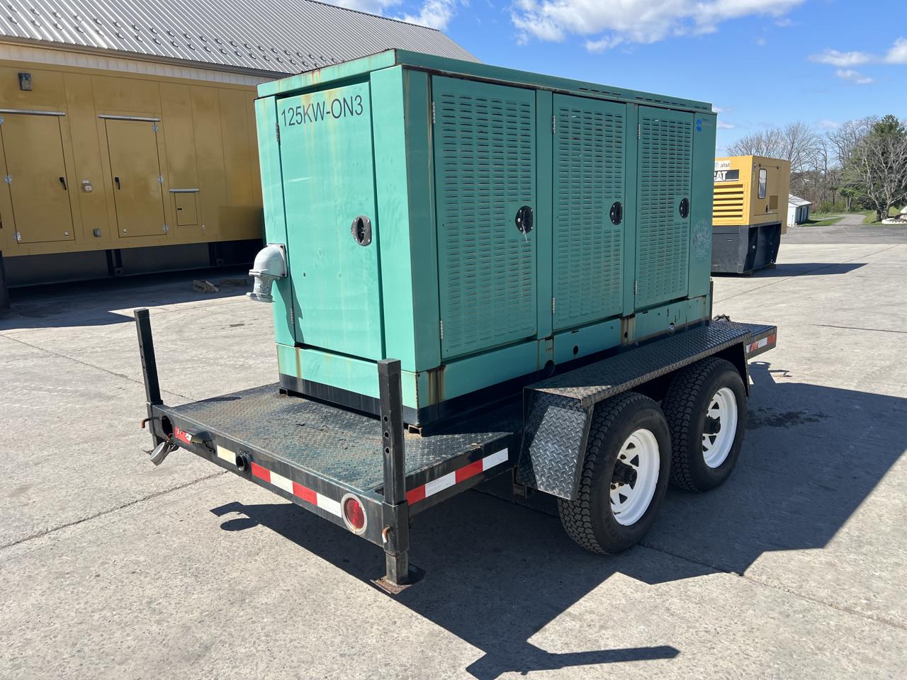_125 kW Cummins/Onan CBTA 5.9 Cummins Engine, Trailer Mounted, Year - 2005, 1092 Hours - Image 4