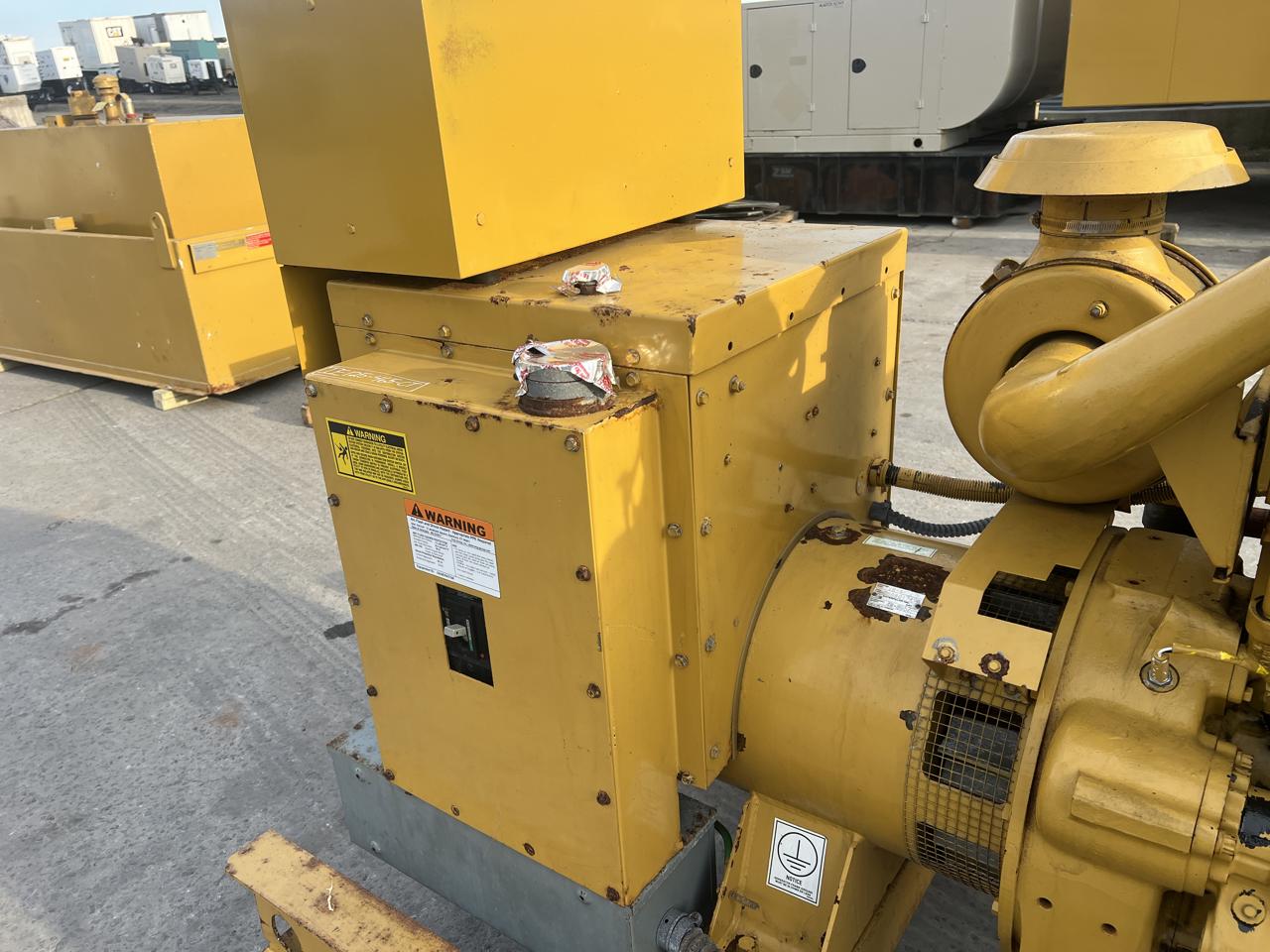 _125 kW CAT Gen Set, 3304 DIT CAT Engine, Open Skid, Year - 1995, 373 Hours - Image 14