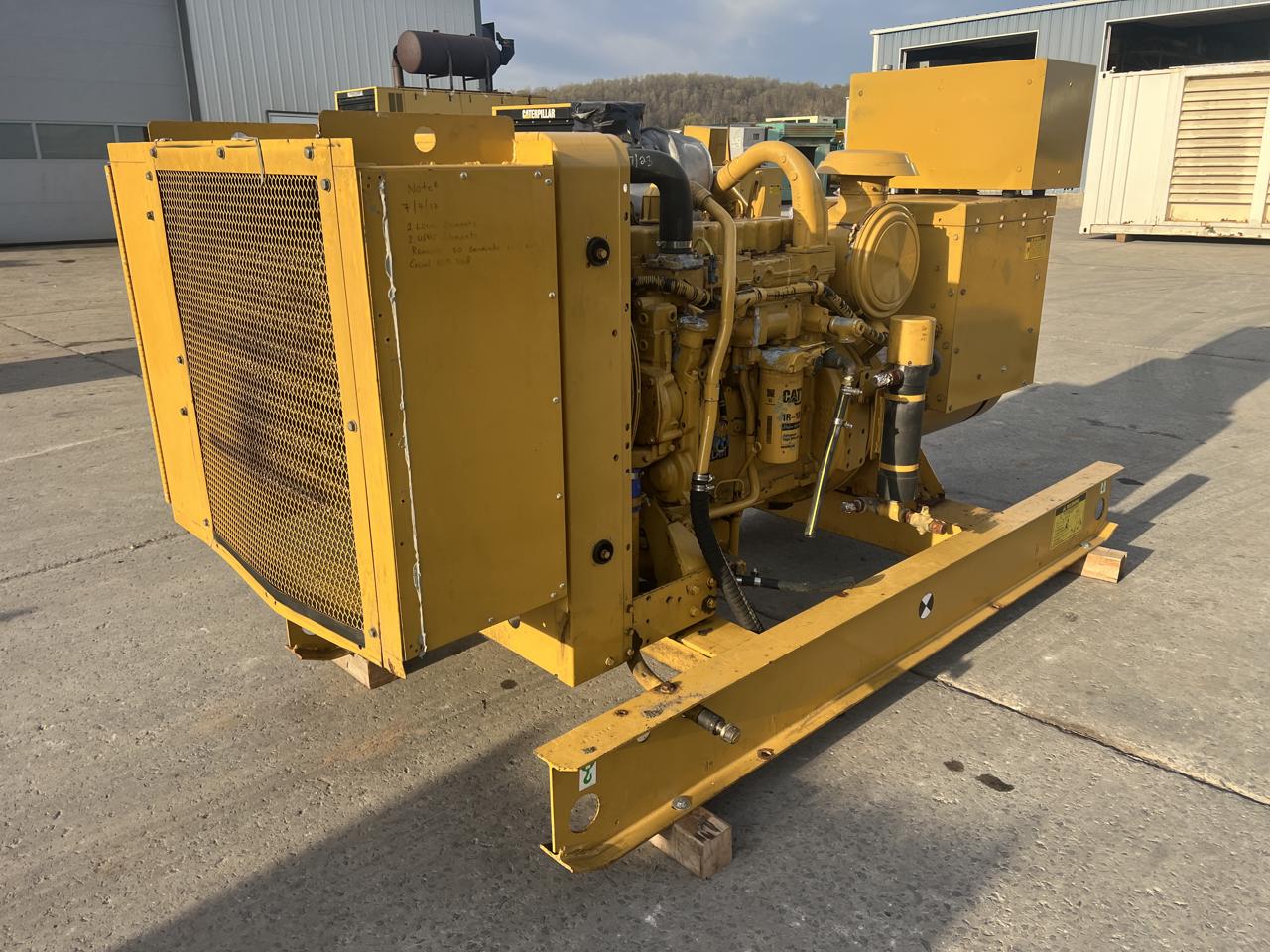 _125 kW CAT Gen Set, 3304 DIT CAT Engine, Open Skid, Year - 1995, 373 Hours - Image 3