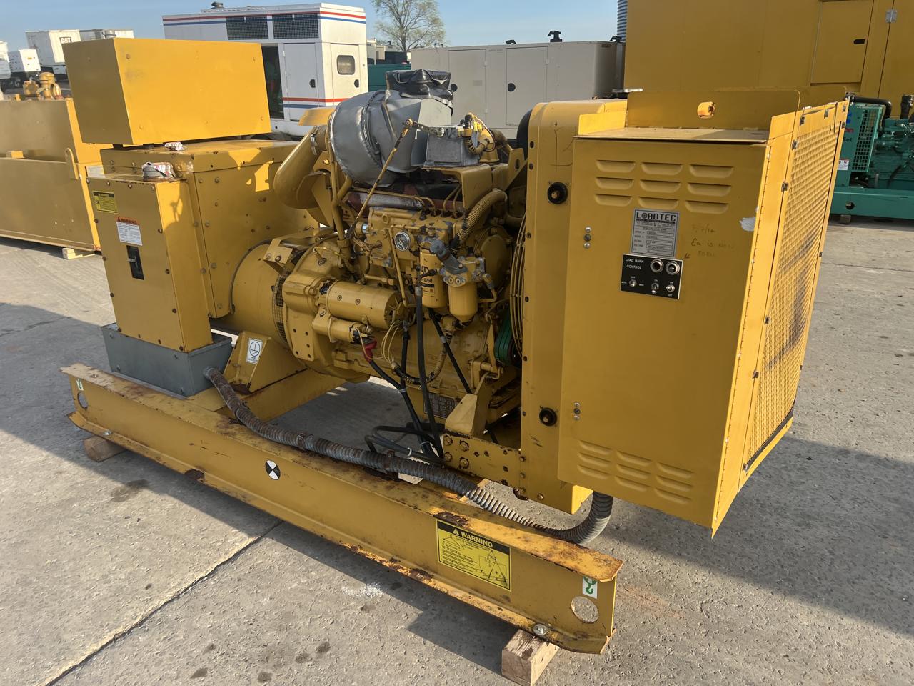 _125 kW CAT Gen Set, 3304 DIT CAT Engine, Open Skid, Year - 1995, 373 Hours - Image 5
