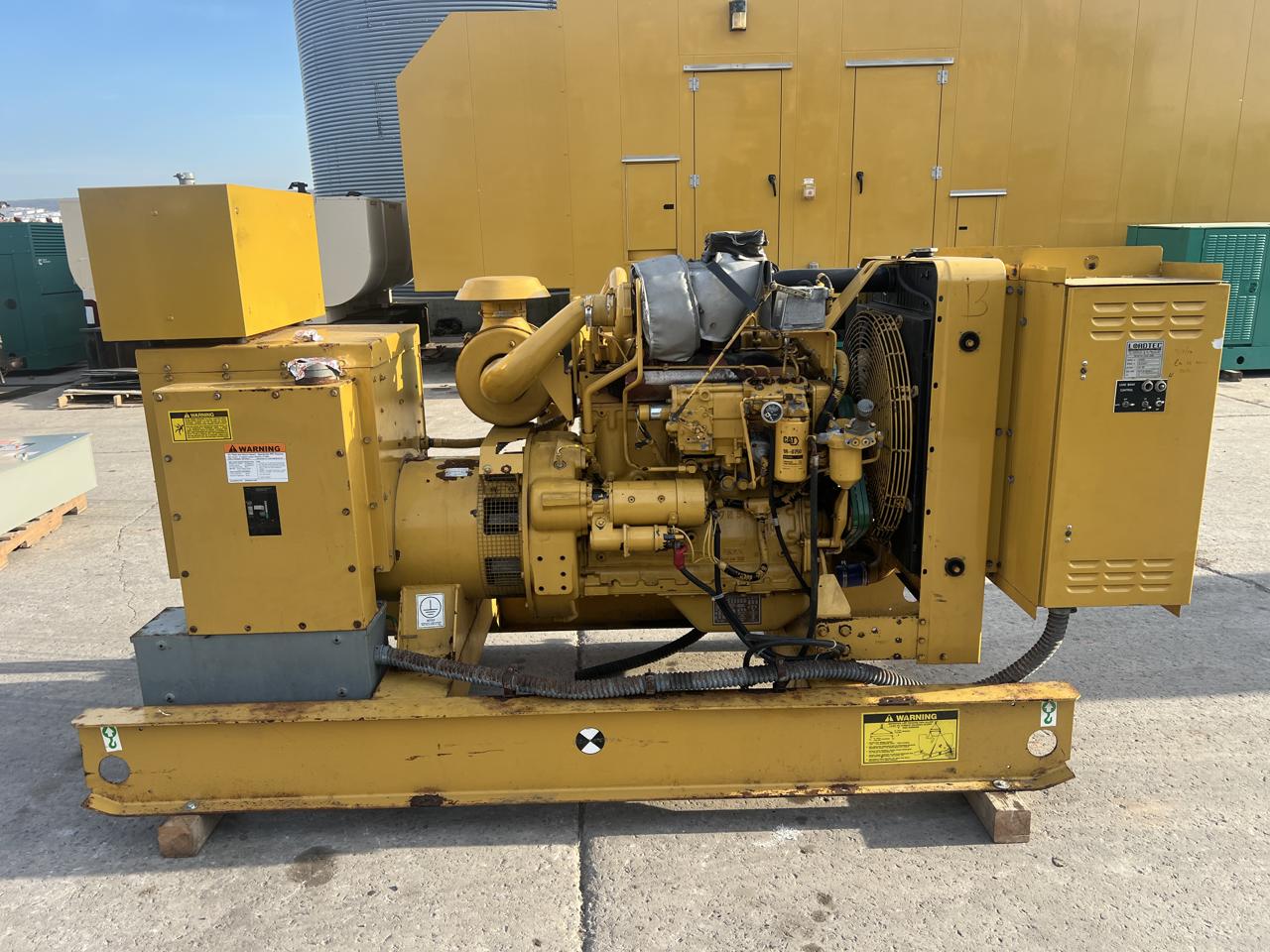 _125 kW CAT Gen Set, 3304 DIT CAT Engine, Open Skid, Year - 1995, 373 Hours - Image 6