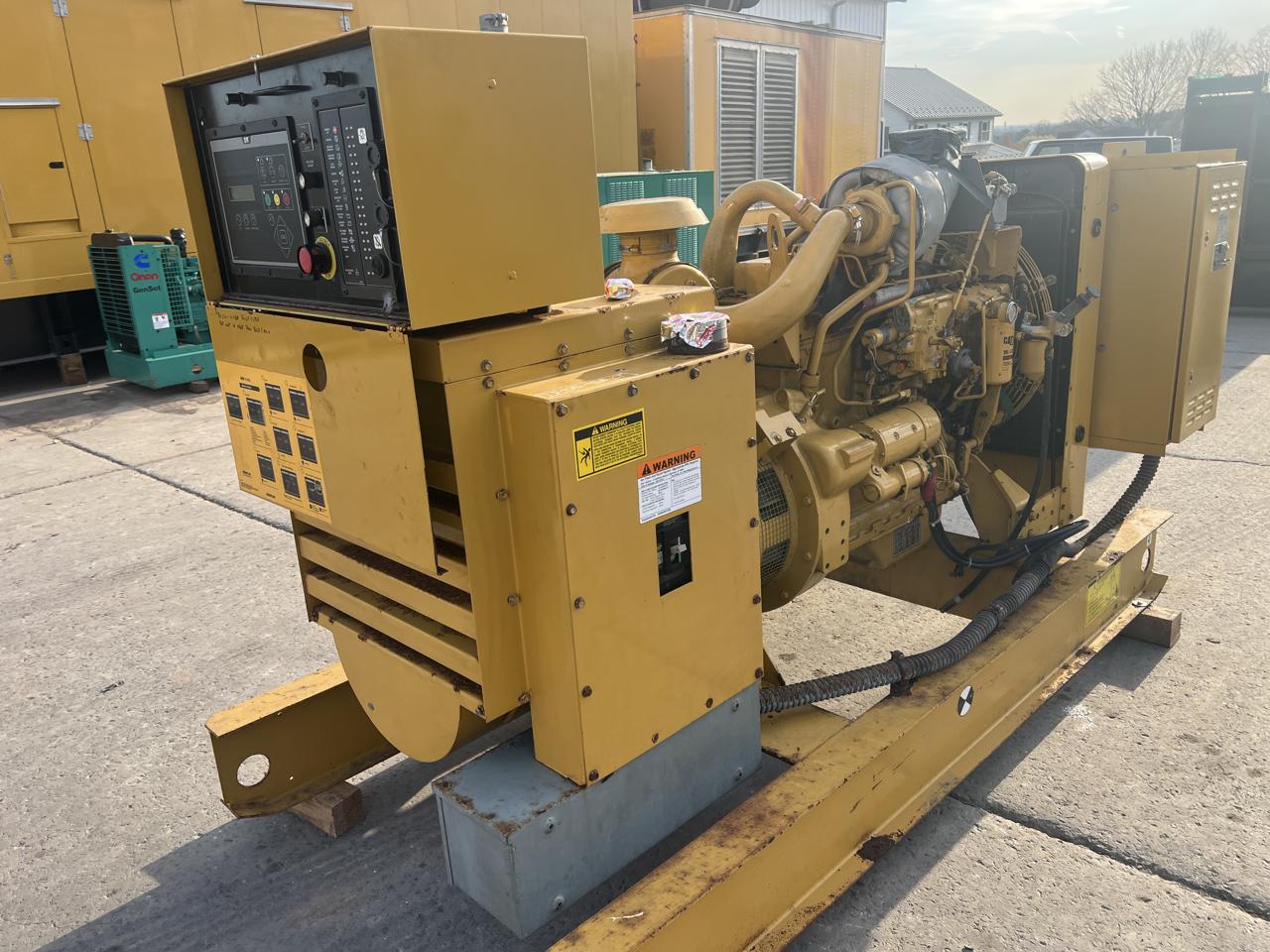 _125 kW CAT Gen Set, 3304 DIT CAT Engine, Open Skid, Year - 1995, 373 Hours - Image 7