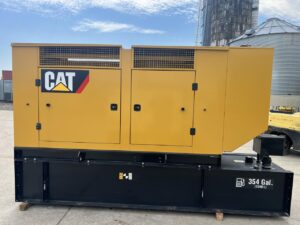 _175 kW CAT GenSet, with Sound Attenuated Enclosure and Base Fuel Tank, C6.6 Liter Cat Diesel Engine, Year - 2014, 54 Hours, US EPA Tier 3 Pre Emissions