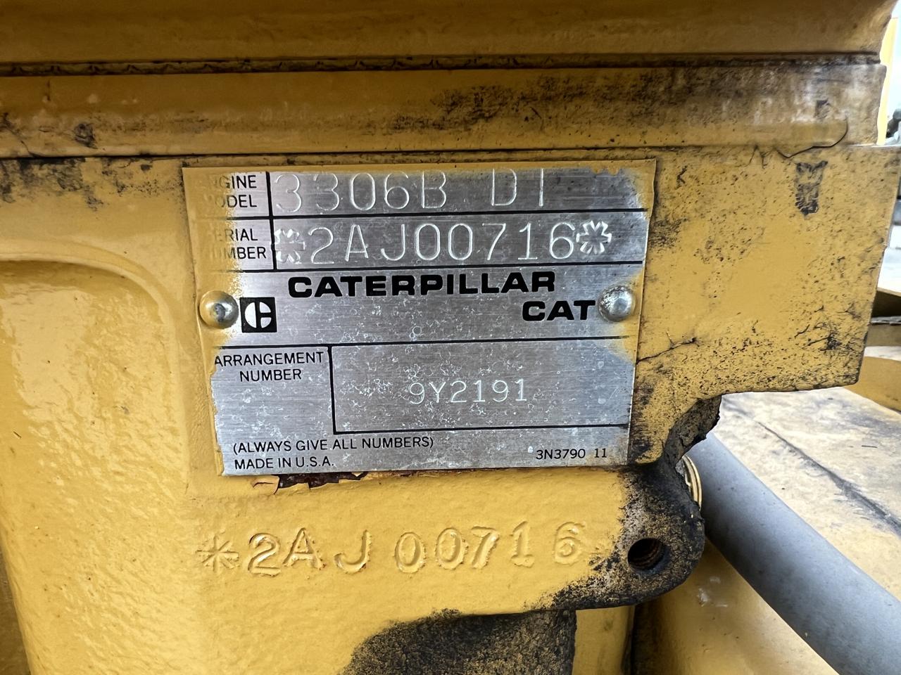 _250 kW CAT Gen Set, with 3306 DITA CAT Engine, 829 Hours, Open Skid - Image 10
