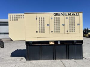 _300 kW Generac Generator, with Sound Attenuated Enclosure and Base Fuel Tank 9.0 Liter John Deere Engine, Year - 2008, 316 Hours, US EPA Tier 3 Pre Emissions Engine