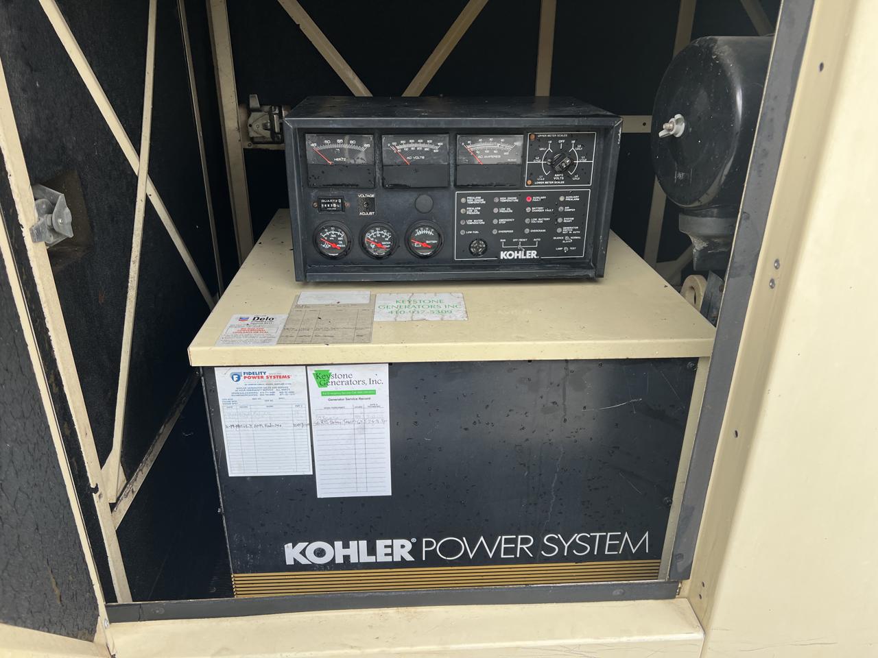 __40 kW Kohler Generator, with Enclosure and Base Fuel Tank 3.9 Liter John Deere Engine, 1683 Hours - Image 14