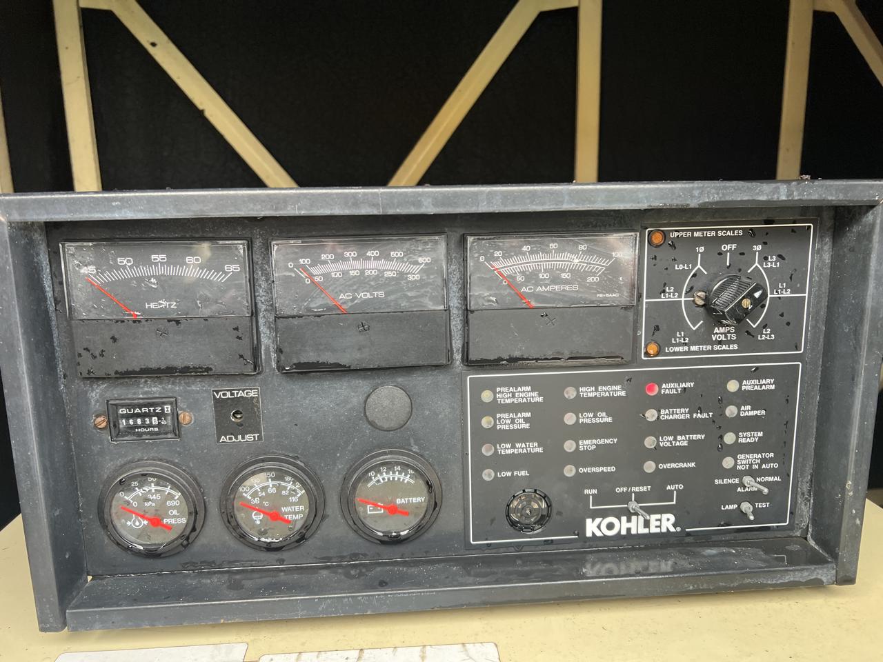 __40 kW Kohler Generator, with Enclosure and Base Fuel Tank 3.9 Liter John Deere Engine, 1683 Hours - Image 15