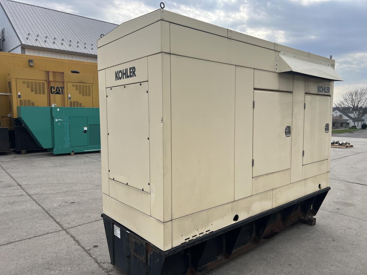 __40 kW Kohler Generator, with Enclosure and Base Fuel Tank 3.9 Liter John Deere Engine, 1683 Hours - Image 5