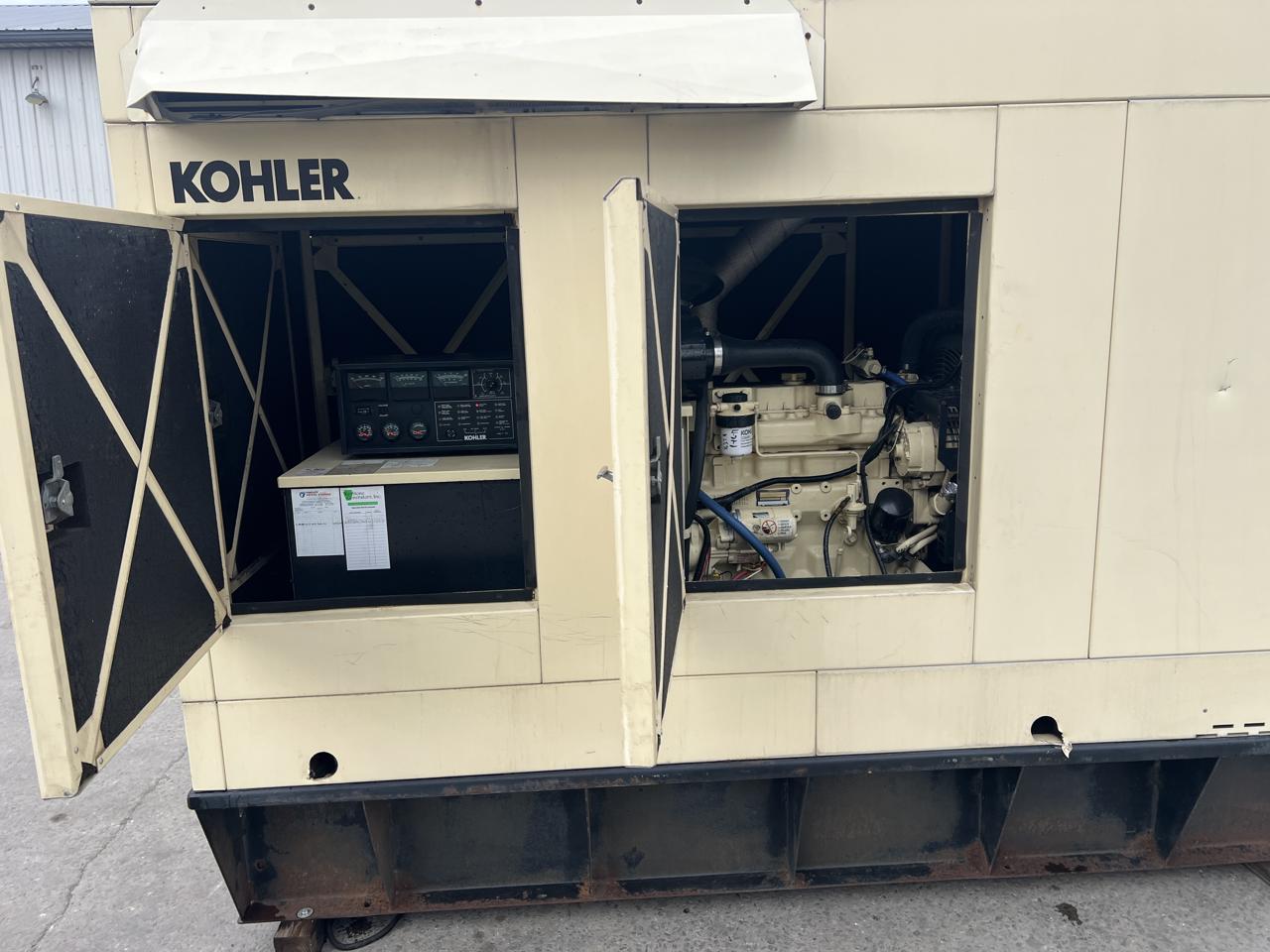 __40 kW Kohler Generator, with Enclosure and Base Fuel Tank 3.9 Liter John Deere Engine, 1683 Hours - Image 10