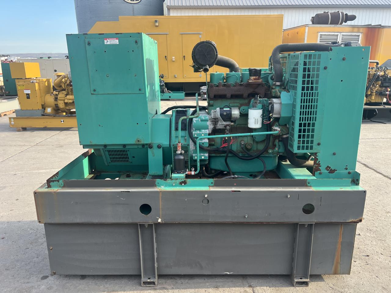 __40 kW Cummins/Onan Gen Set, 3.9 Liter Cummins Engine, Open Skid, Year - 2000, 312 Hours - Image 5