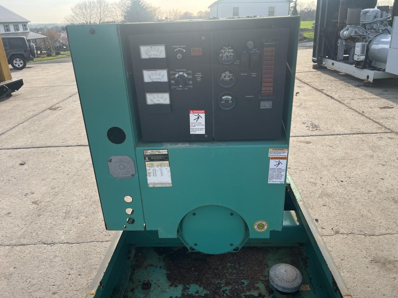 __40 kW Cummins/Onan Gen Set, 3.9 Liter Cummins Engine, Open Skid, Year - 2000, 312 Hours - Image 7