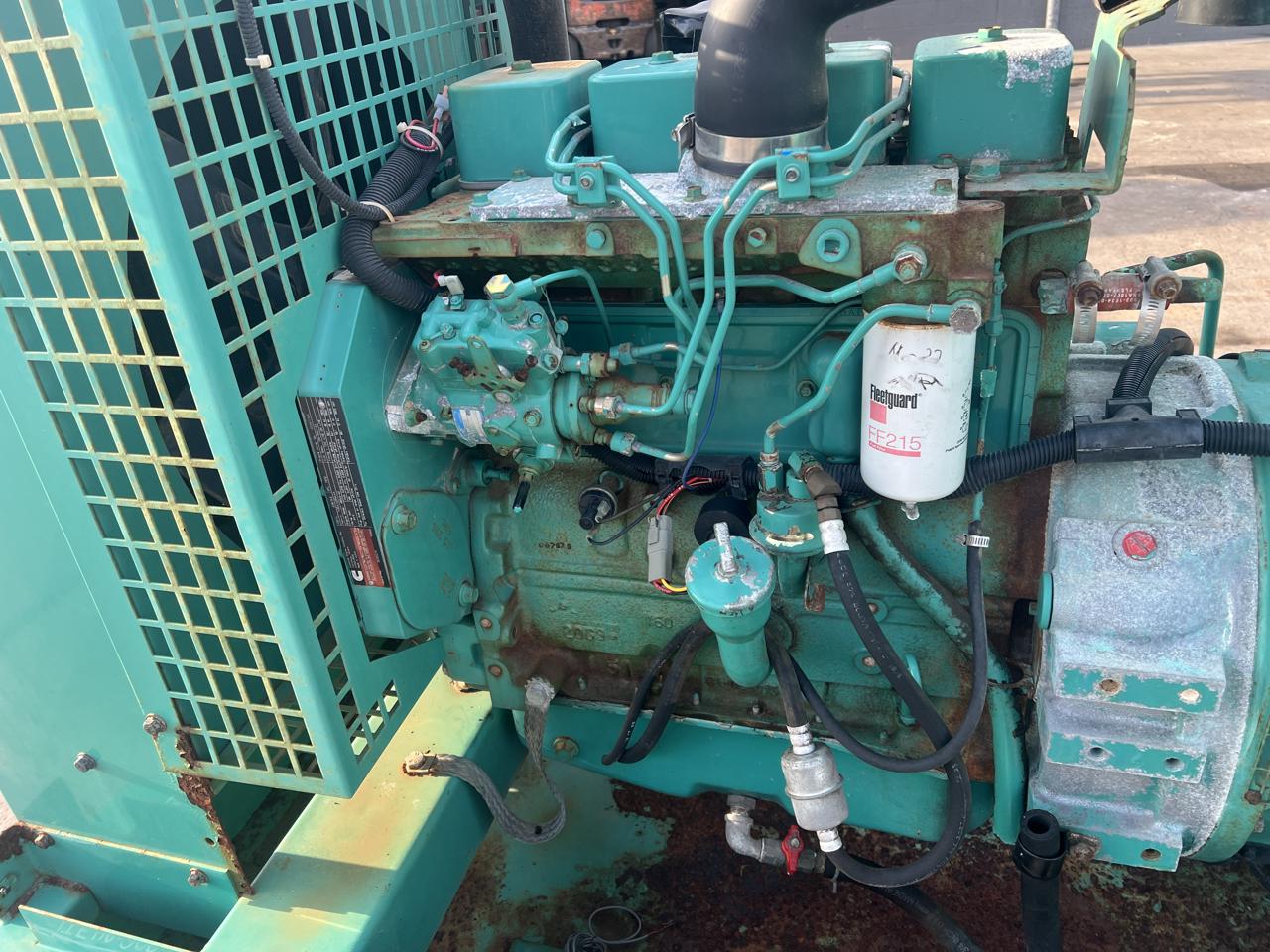 __40 kW Cummins/Onan Gen Set, 3.9 Liter Cummins Engine, Open Skid, Year - 2000, 312 Hours - Image 9
