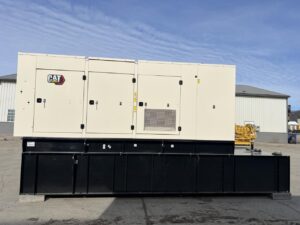 _400 kW New  CAT Generator with Warranty from Manufacturer, Sound Attenuated Enclosure with Base Fuel Tank, C13 Liter Diesel Engine, US EPA Tier 3 Pre Emissions