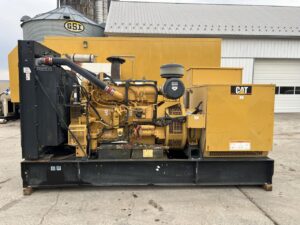 _400 kW CAT 3456/C16 Engine GenSet, Year - 2004, Open Skid, 365 Hours