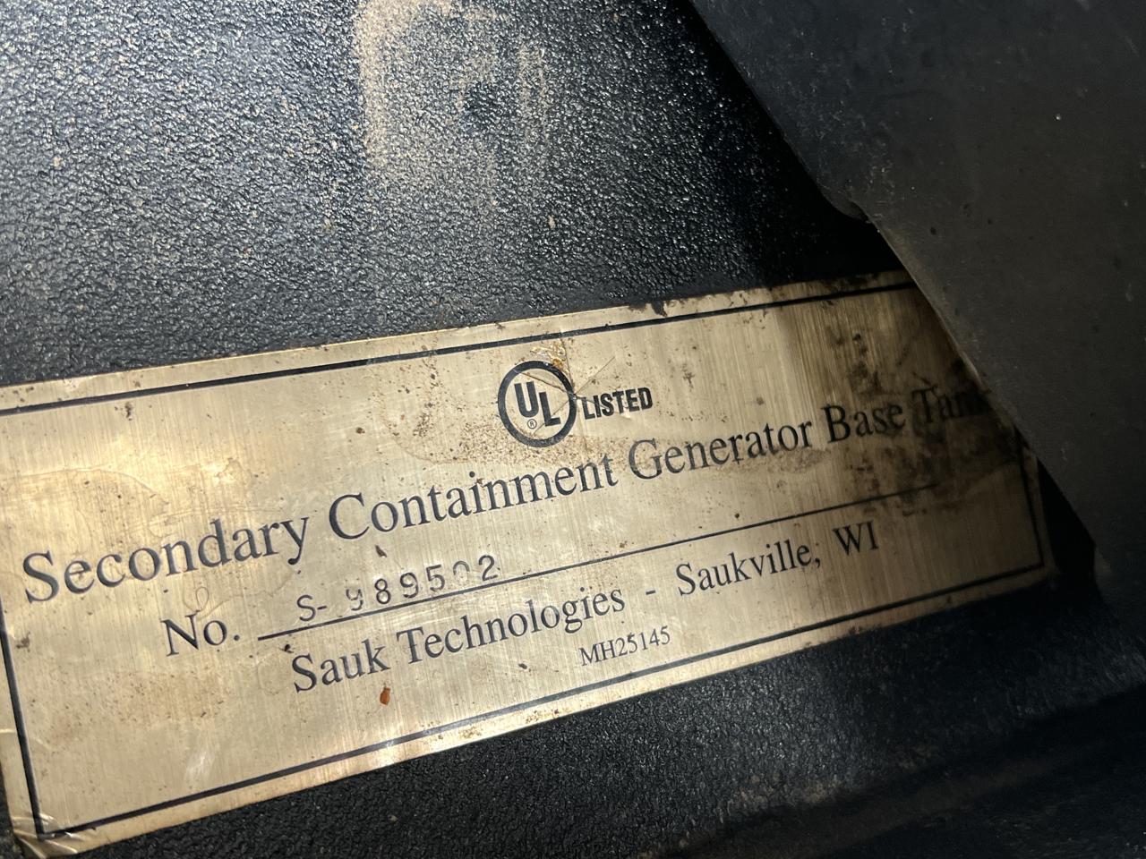 __50 kW Kohler Generstor, with Sound Attenuated Enclosure and Base Fuel Tank, 2.4 Liter John Deere Engine, Year - 2014, US EPA Tier 3 Pre Emission Engine - Image 12