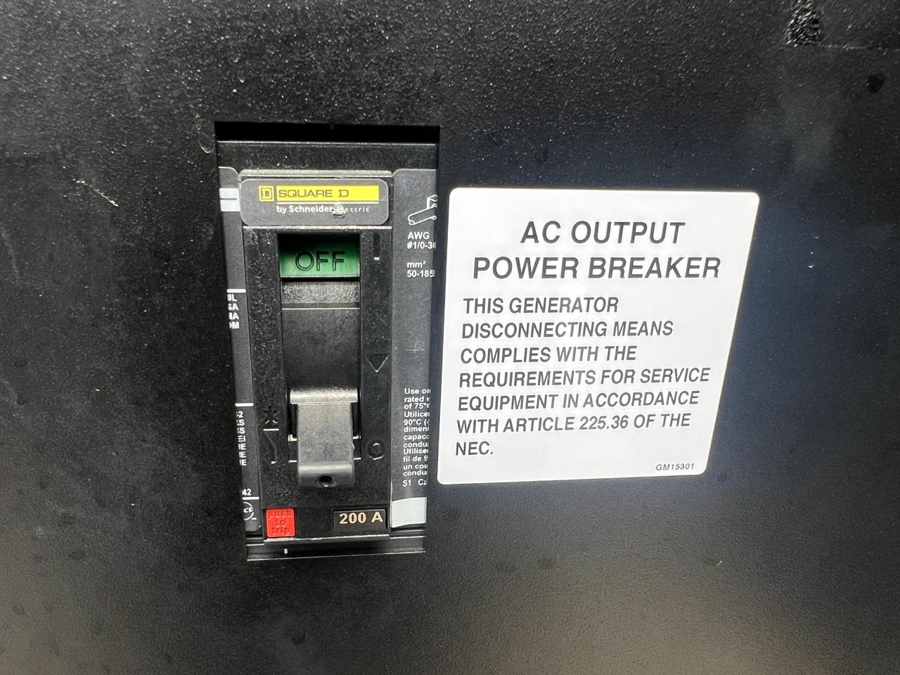 __50 kW Kohler Generstor, with Sound Attenuated Enclosure and Base Fuel Tank, 2.4 Liter John Deere Engine, Year - 2014, US EPA Tier 3 Pre Emission Engine - Image 16