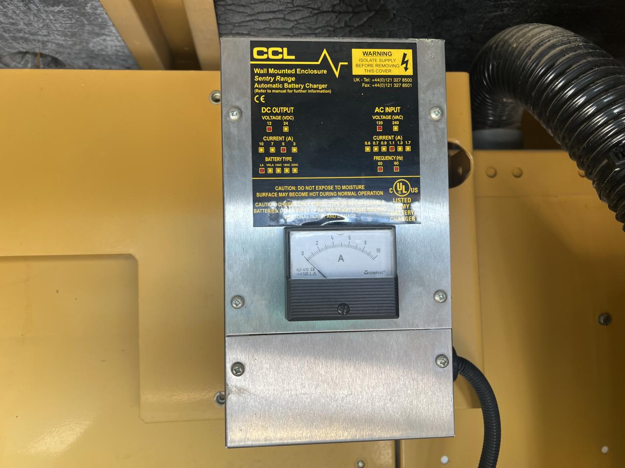 __60 kW CAT Gen Set, with Sound Attenuated Enclosure and Base Fuel Tank, C4.4 Cat Diesel Engine, EMCP 3.2 Controls, Year - 2006 - Image 14