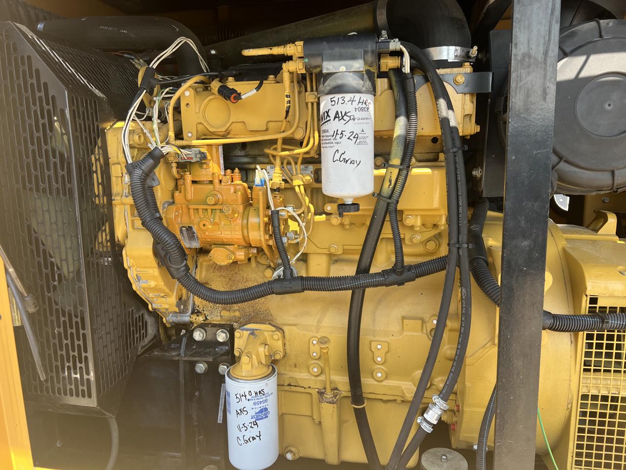 __60 kW CAT Gen Set, with Sound Attenuated Enclosure and Base Fuel Tank, C4.4 Cat Diesel Engine, EMCP 3.2 Controls, Year - 2006 - Image 9