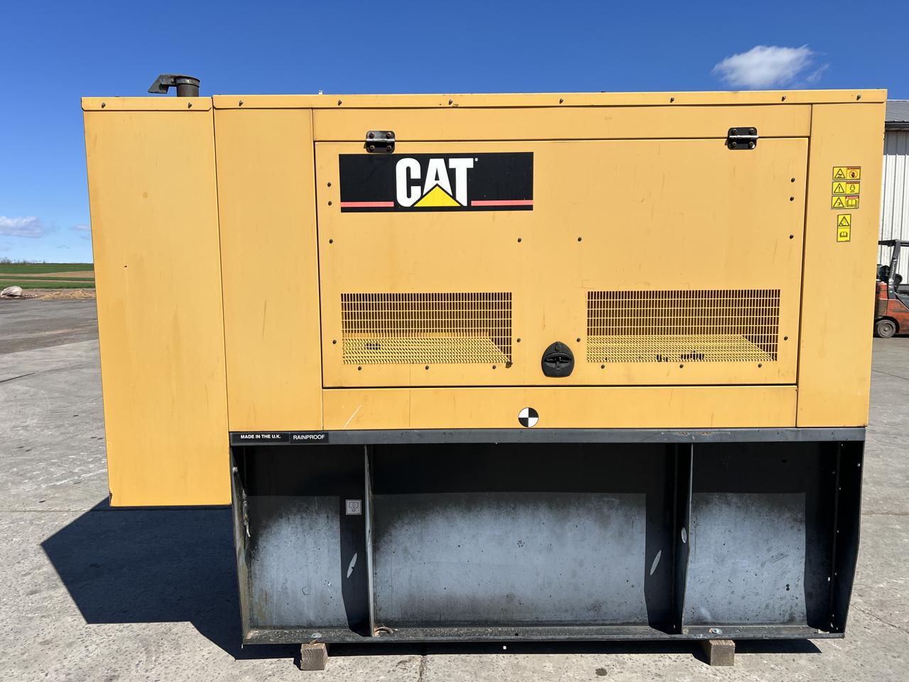 __60 kW CAT Genset, Year - 2006, with Sound Attenuated Enclosure and Base Fuel Tank C4.4 CAT Engine, 263 Hours