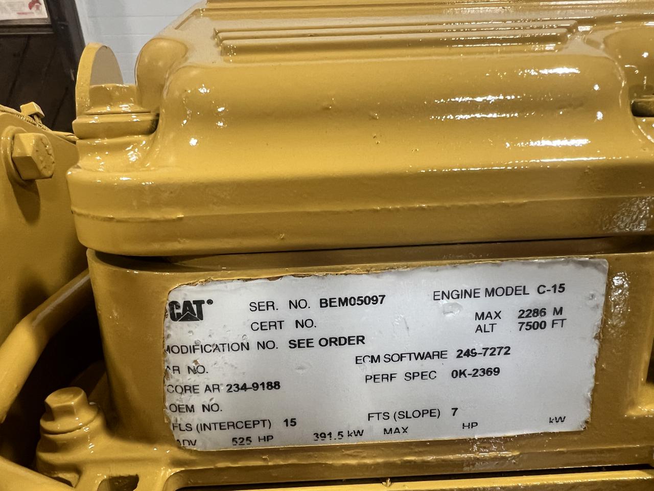 C-15 Rebuild CAT Industrial Engine, Drill Spec. 525 HP - Image 9