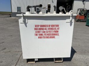 226 Gallon Outdoor Fuel Storage Tank, Double Wall Containment