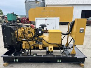 _100 kW CAT Gen Set Open Skid, CAT C4.4 Diesel Engine, Year - 2008, 214 Hours, US EPA Tier 3 Pre Emission Engine