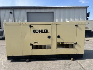 _100 kW Kohler Genset, Year -2024, 0 Hours, Natural Gas, with Sound Attenuated Enclosure, New Surplus