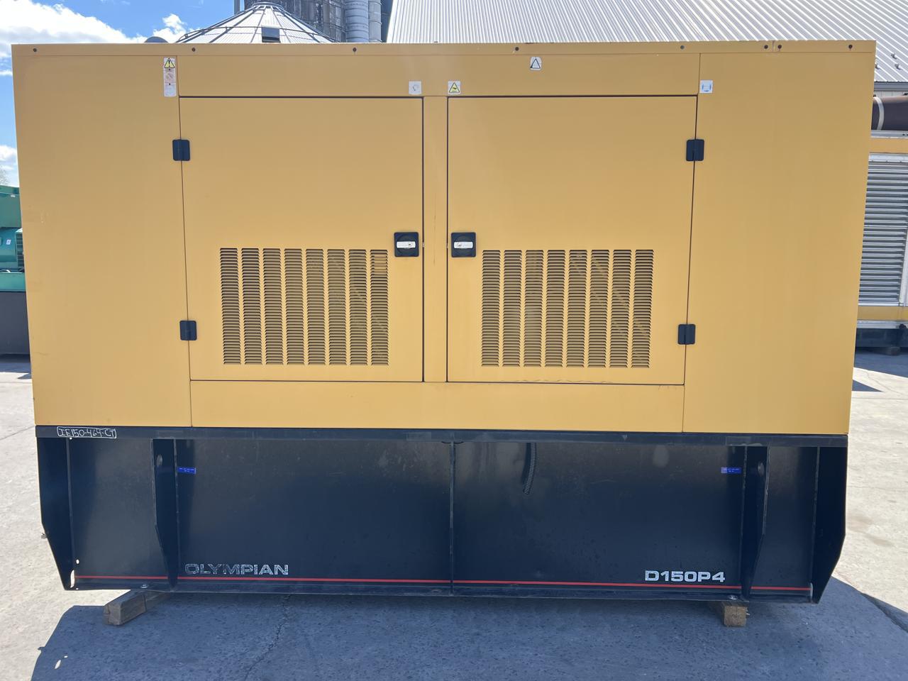 _150 kW Cat/Olympian Generator, with Enclosure and Base Fuel Tank, Perkins Engine, Year - 2001, 216 Hours - Image 4