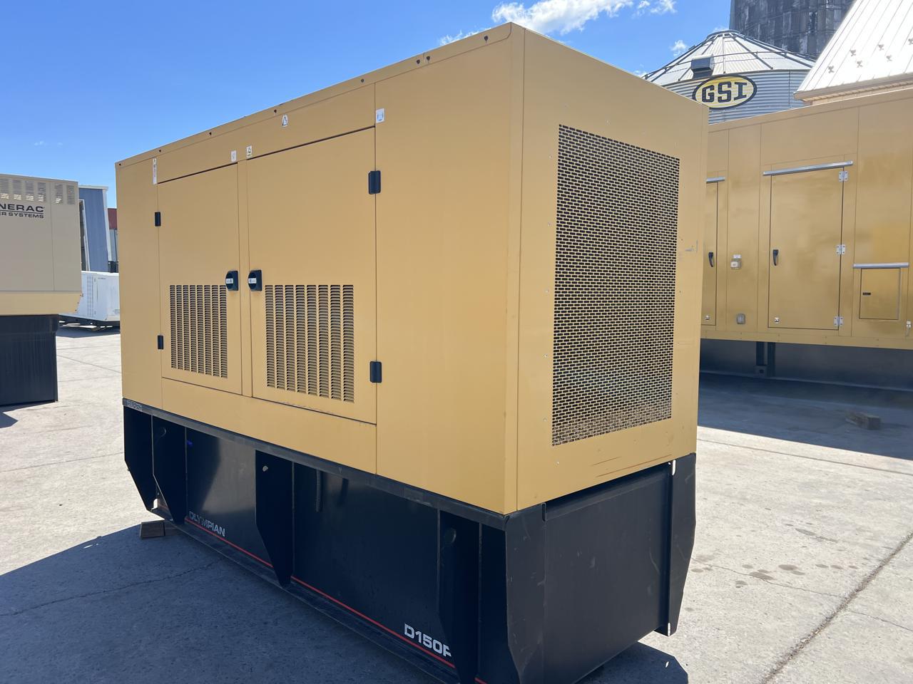 _150 kW Cat/Olympian Generator, with Enclosure and Base Fuel Tank, Perkins Engine, Year - 2001, 216 Hours - Image 5