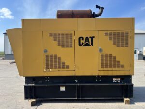 _300 KW 3406 Cat Gen Set, with Enclosure and Base Fuel Tank, Year - 1999, 616 Hours
