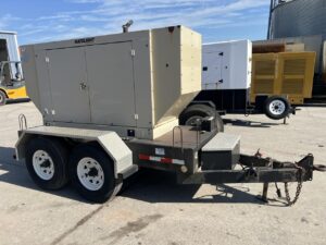 __40 kW Katolight Portable Generator, 3.0 Liter John Deere Engine, Year - 2005, 264 Hours, Sound Attenuated Enclosure and Base Fuel Tank