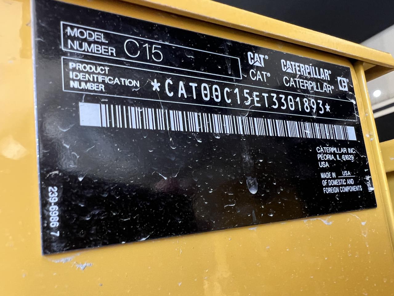 _500 kW New Cat GenSet, with Sound Attenuated Enclosure and 1200 Gal. Base Fuel Tank, Year - 2023, 2 Year Factory Warranty - Image 20