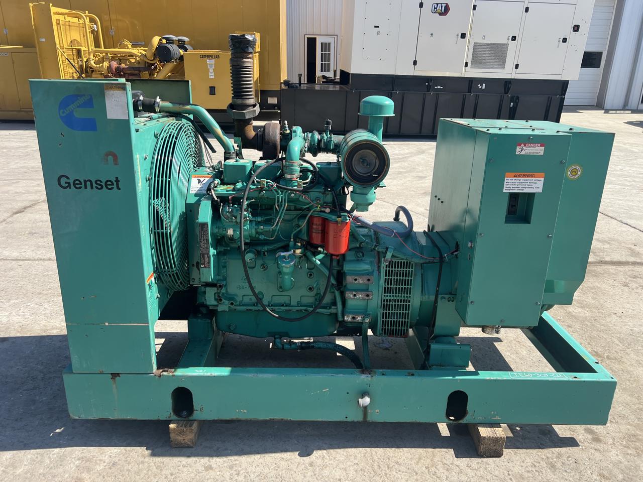 __60 kW Cummins/Onan Genset, 4BT3.9 Liter Cummins Engine, Open Skid, Year - 1993, 5093 Hours - Image 5