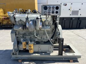 C27 Caterpillar 1000 to 1150 HP Industrial Engine, Year - 2010, 424 Hours, Pre Emission Engine for Export Only.