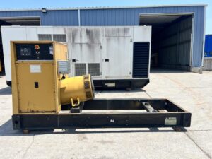 300 kW CAT Gen End with Controller and Breaker and Frame