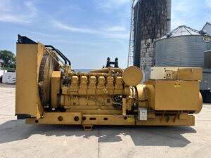 1200 kW 3512 CAT Gen Set, Open Skid, 1628 Hours