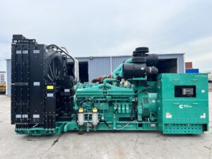 1500 kW Cummins/Onan GenSet, QSK50 Liter Engine, Year - 2021, New Surplus, 11 Hours, US EPA Tier 4 with Remote after Treatment System Included