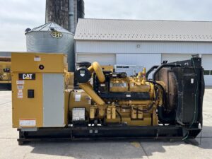_600 kW CAT GenSet, Openskid, 3412 Diesel Engiine, Year - 2005, 1536 Hours