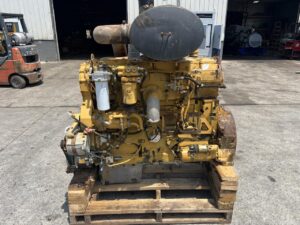 C15 CAT Good Running Engine Take out of 740 Head Truck
