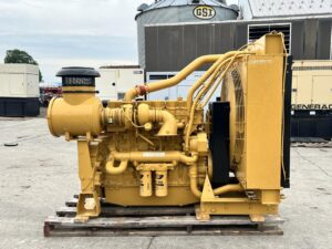 C18 CAT Industrial Engine, New Surplus, Year - 2010, 3 Hours, Power Unit with Rad and Controller 630 HP Pre Emission Engine