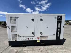 150 Hipower Natural Gas Generator, 8.8 PSI Engine, with Sound Attenuated Enclosure, Year - 2020, 21 Hours