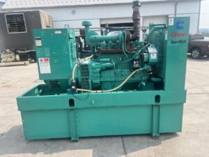 __80 kW Cummins/Onan Generator, 5.9 Liter Cummins Engine, Open Skid, Year - 1995, 668 Hours