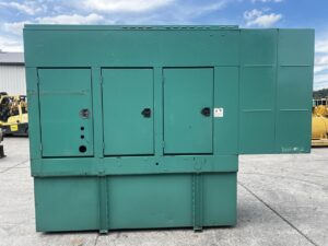 _150 kW Cummins/Onan Gen Set, with Sound Attenuated Enclosure and Base Fuel Tank, 8.3 Liter Cummins Engine, Year - 2000, 1304 Hours