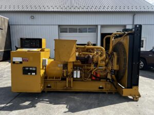 _750 CAT 3412 Gen Set, Open Skid, Year - 2000, 502 Hours