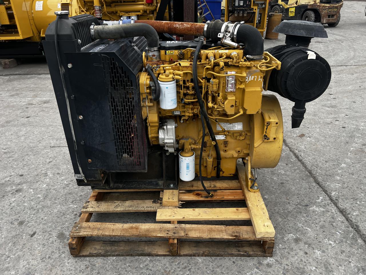 C4.4 CAT Engine, Year - 2008, Power unit with Rad and Air Cleaner, US EPA Tier 3 Pre Emission Engine