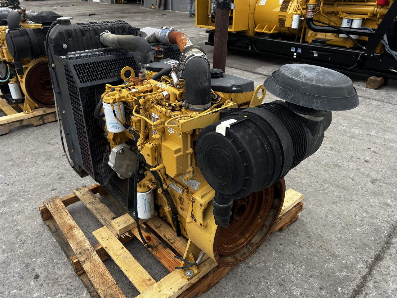 C4.4 CAT Engine, Year - 2008, Power unit with Rad and Air Cleaner, US EPA Tier 3 Pre Emission Engine - Image 2