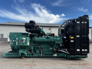 1500 kW Cummins/Onan Generator, New Surplus, QSK50 Liter Cummins Engine, Year - 2022, 5 Hours, US EPA Tier 4 Including DPF Muffler and Def Tank and Controller